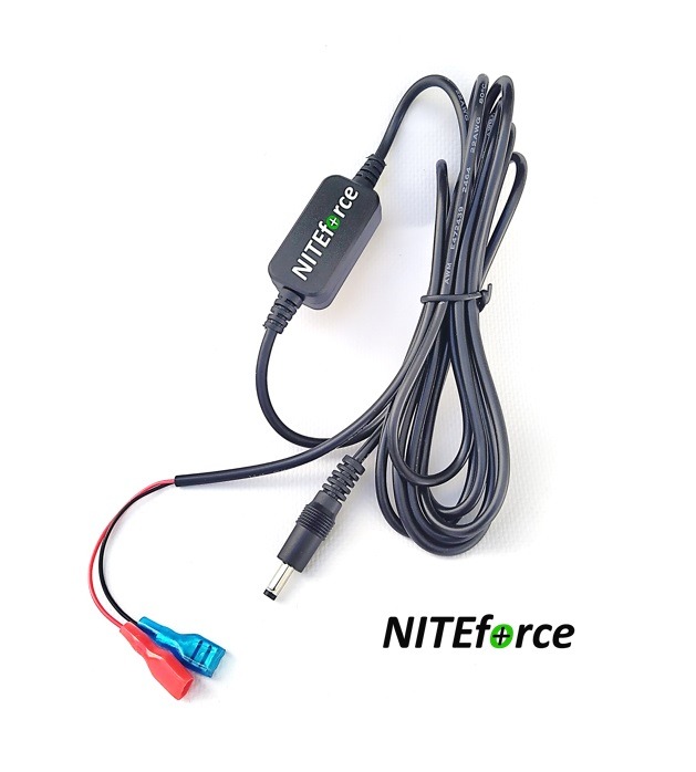 NITEforce 2,4m Akkukaapeli alentajalla - Riistakameroiden oheistuotteet - 6430061581752 - 2