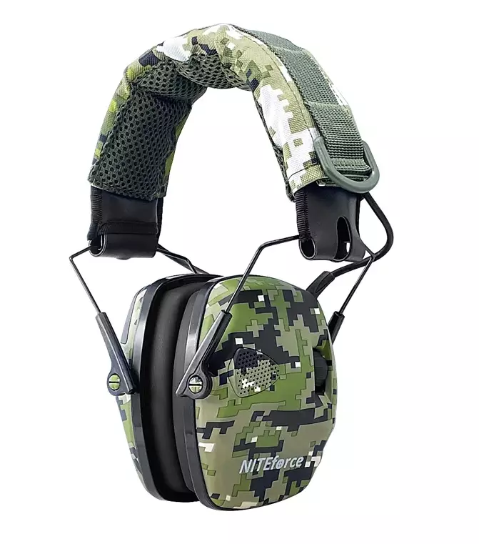 Niteforce Subsonic aktiivikuulosuojain Digital camo - Kuulevat Kuulosuojaimet - 6430061582032 - 1