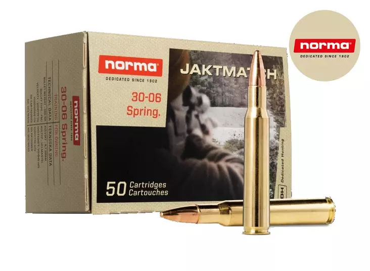 Norma Jaktmatch .30-06 FMJ 9,7g - Kiväärin patruunat - 7393923176512 - 3