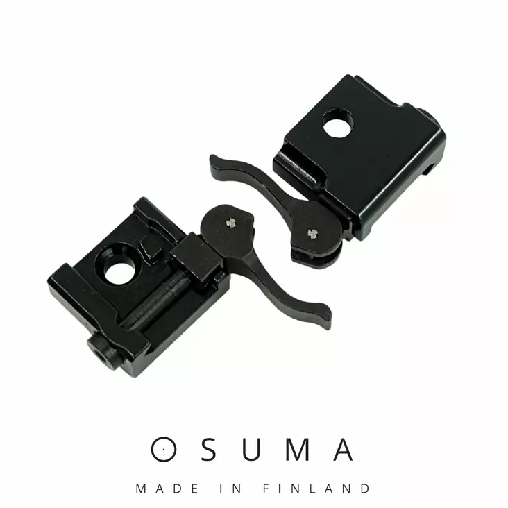 Osuma Picatinny pikajalan pohja, Optilock yhteensopiva - Kiikarinjalat ja Sovituskappaleet - 6430068625282 - 1