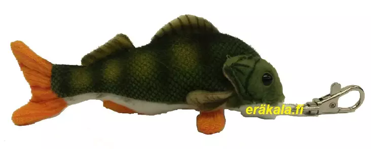 Pehmokala-avaimenperä Ahven 12cm - Lapsille - 6430018771182 - 1