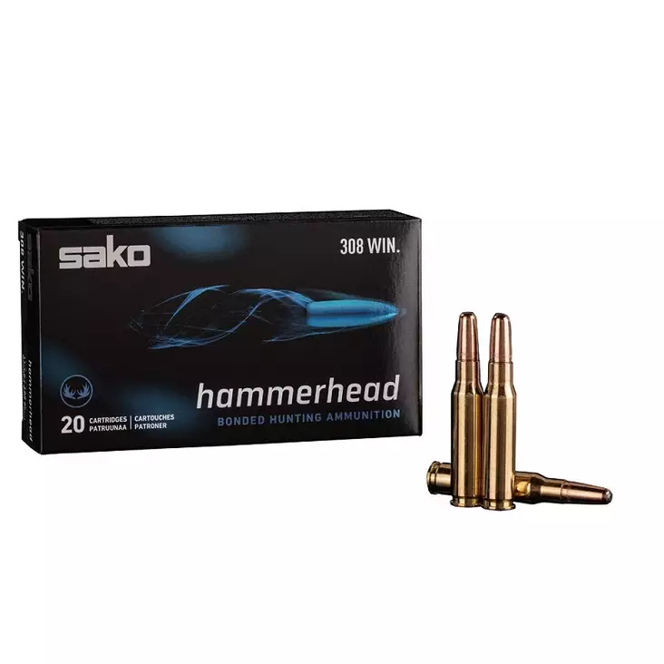 Sako Hammerhead .308Win 11,7g - Kiväärin patruunat - 6438053999462 - 1