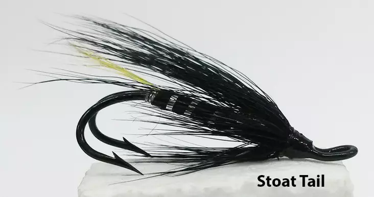 Stoat Tail -lohiperho, koko 12 - Lohiperhot - StoatTail-double12 - 1