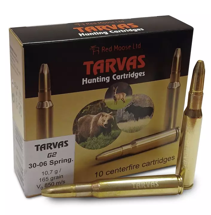 Tarvas G2 .30-06 10,7g 10kpl - Kiväärin patruunat - 6430052785022 - 1
