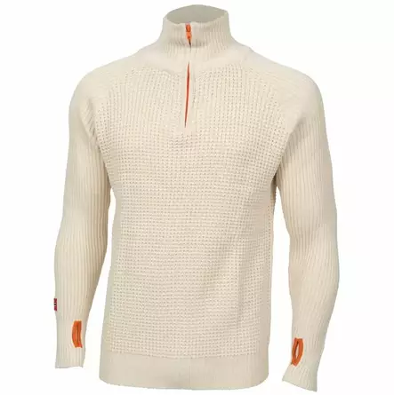 Dovrefjell Jerv villapaita, valkoinen Unisex - Villapaidat - 7071440100943 - 1