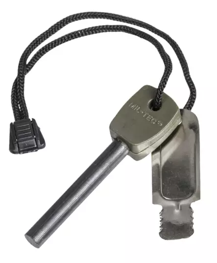 Mil-Tec Tulukset, piikivi ja teräs - Sytyttimet ja tulentekovälineet - 4046872182723 - 1