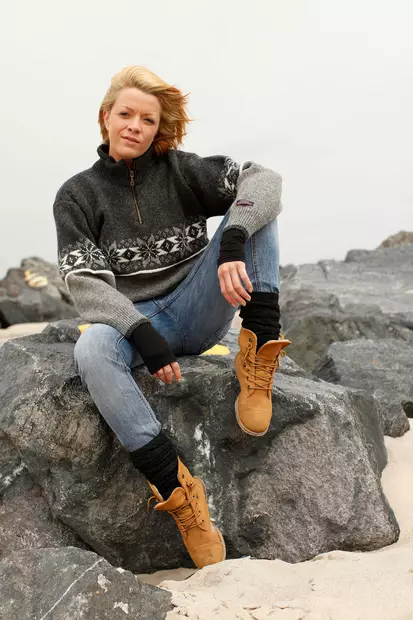 Norwool tummanharmaa norjalainen villapaita - Villapaidat - 7023791008263 - 1