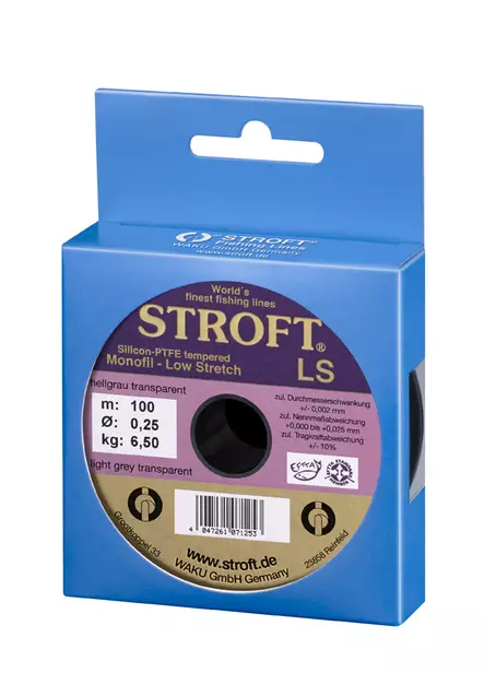 Stroft LS 100m -monofiilisiima, kirkas - Siimat ja oheistarvikkeet - 4047261071123 - 1