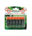 Niteforce AA Alkaline paristo 1,5V 12kpl - Paristot - 6430061581813 - 1