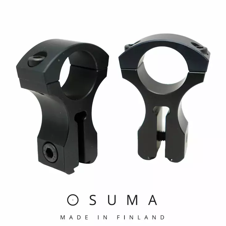 Osuma kiikarinjalka 11mm musta 35mm - Kiikarinjalat ja Sovituskappaleet - 2019925634823 - 1