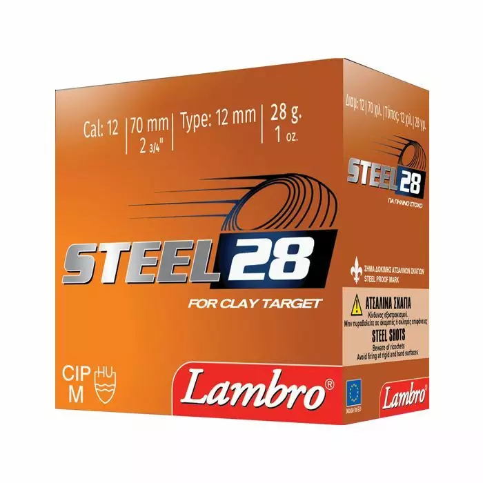 Lambro Steel 28g no. 7 12/70 - Kiekkopatruunat - 5213011482993 - 1