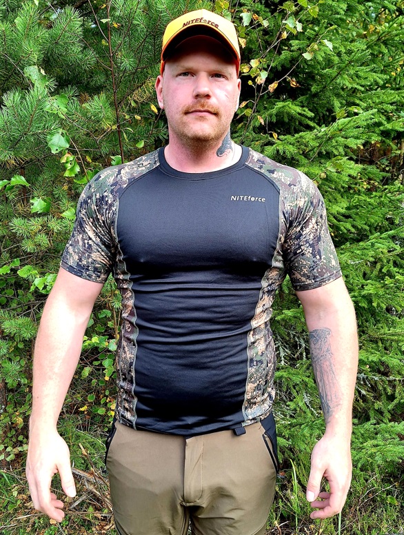 NITEforce Tech Camo T-paita - T-paidat - 6430061582803 - 1