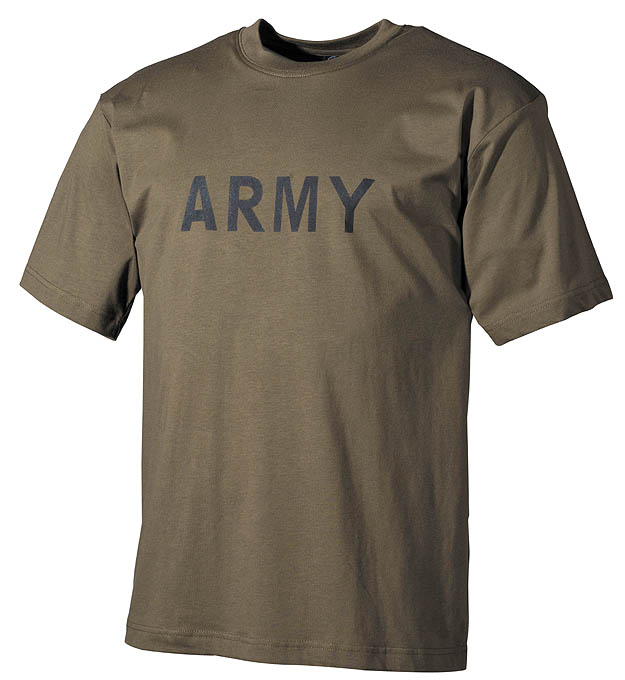 Army T-paita, oliivinvihreä - T-paidat - 4044633000743 - 1