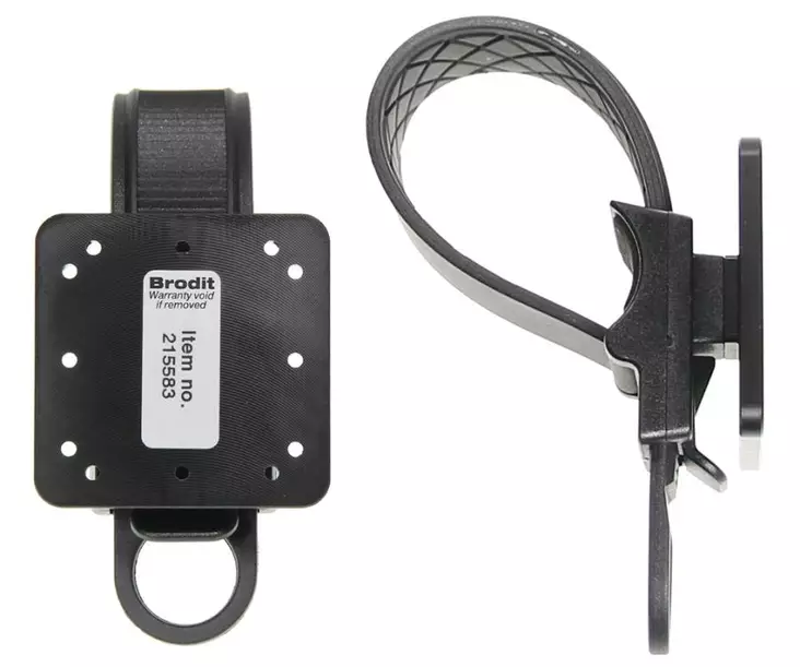 Asennuslevy putkeen AMPS-reiät hihnakiinnitys 15-50 mm - Brodit lisätarvikkeet - 215583 - 1