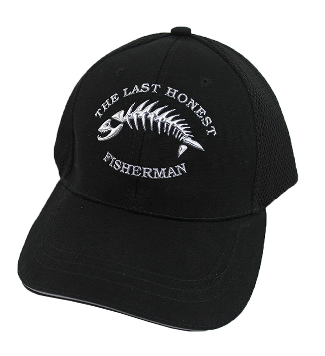 Kalastuslippis Mesh Musta - Lippalakit - 6430038453983 - 1