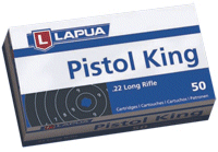 Lapua Pistol King .22LR 50kpl (292m/s) - Pienoiskiväärin patruunat - 4023045421643 - 1