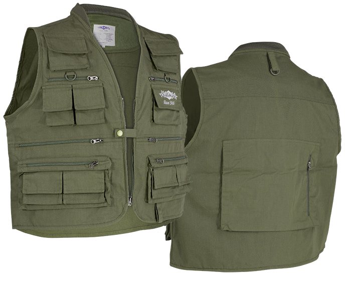 Mikado Kalastusliivi - vihreä - Kahluuvarusteet - 5900637155133 - 1