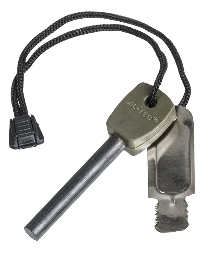 Mil-Tec Tulukset, piikivi ja teräs - Sytyttimet ja tulentekovälineet - 4046872182723 - 1