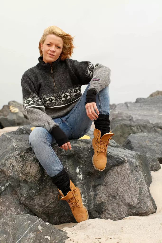 Norwool tummanharmaa norjalainen villapaita - Villapaidat - 7023791008263 - 1