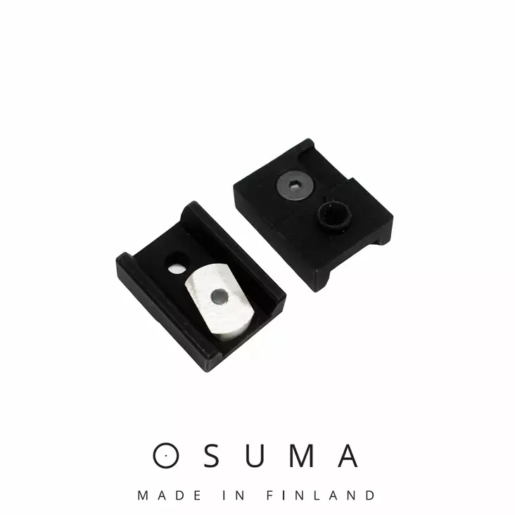 kotimainen Osuma ZM-kiskokiinnike Optilock-jalustaan - Kiikarinjalat ja Sovituskappaleet - 6430068620683 - 1