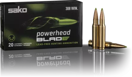 Sako Powerhead Blade .308Win 9,7g - Kiväärin patruunat - 6438053169544 - 1