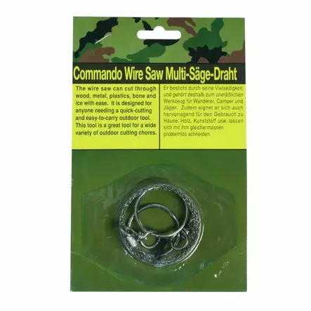 Mil-Tec Vaijerisaha renkailla - Kirveet ja Sahat - 4046872184154 - 3