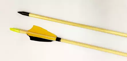 Puunuoli Vaistojouseen 2,7" Luonnonsulka 5/16" - Perinnejousiin - 53V034 - 1