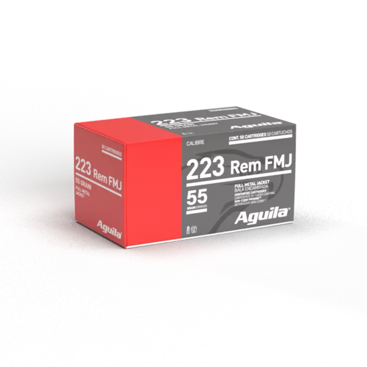 Aguila .223 Rem FMJ 3,6g - Kiväärin patruunat - 640420003054 - 1