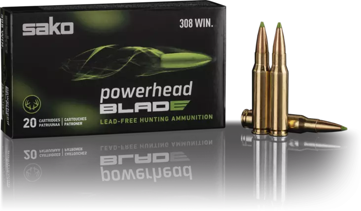 Sako Powerhead Blade .308Win 9,7g - Kiväärin patruunat - 6438053169544 - 1