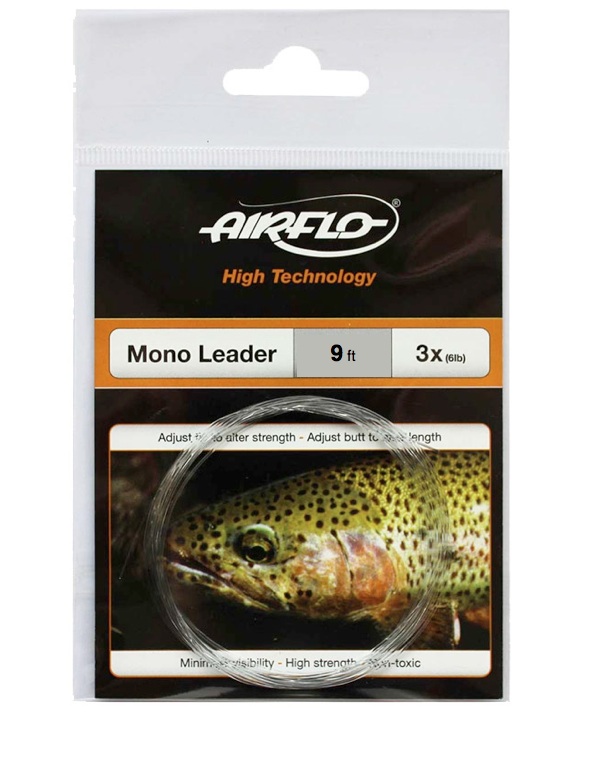 Airflo Mono Leader 2,7m Kartioperuke - Perhosiimaperukkeet - 053163474744 - 1