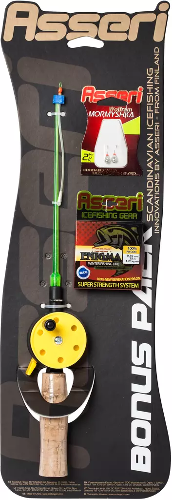 Asseri Morri Combo 50mm pilkkisetti - Pilkkivavat ja setit - 4741555002014 - 1