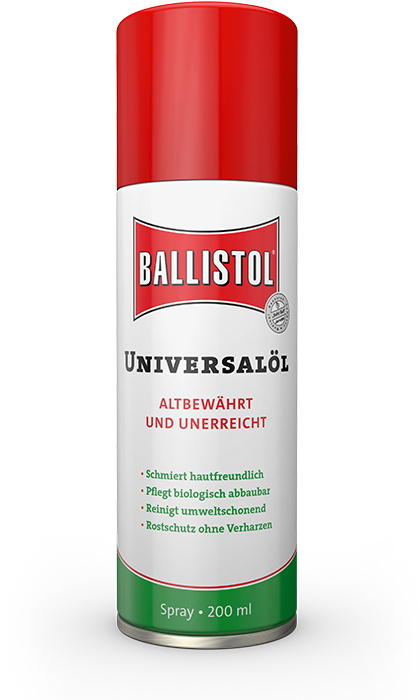 Ballistol Yleisöljy suihke 200ml - Aseenhoitoaineet - 4017777217254 - 1