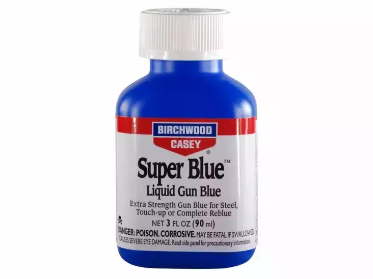 Birchwood Super Blue 90ml Sinistysaine Liquid Gun Blue - Aseenhoitoaineet - 029057134254 - 1