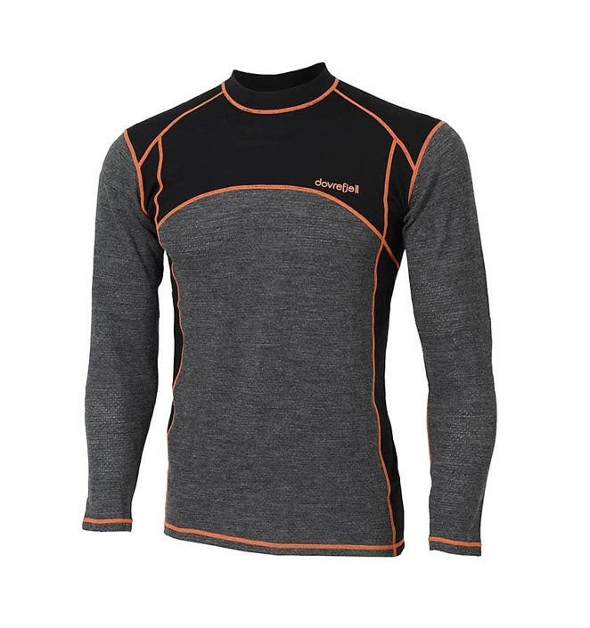 Dovrefjell Wool Mesh Merinovillapaita, 100% pehmeää merinovillaa - Alusasut - 7071217033504 - 1