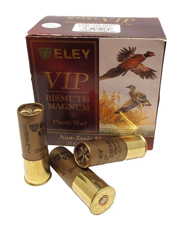 Eley VIP Bismuth Magnum 12/76 46g - Korvaavat haulikon patruunat - 5036388501254 - 1