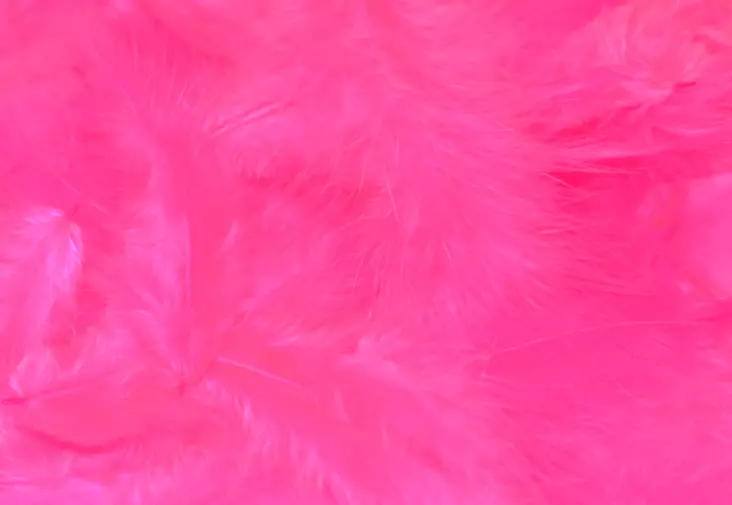 Eumer Metz pehmeä häkilä hot Pink - Sulat, höyhenet, päät, pyrstöt - 762820005244 - 1