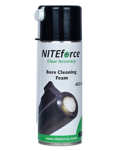 NITEforce Piipunpuhdistusvaahto 400ml - Aseenhoitoaineet - 6430061581844 - 1
