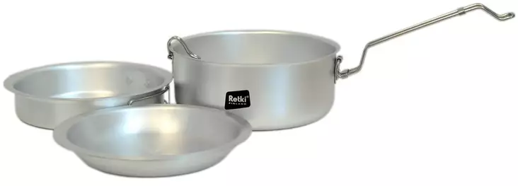 Retki Camp'n'cook kattilasetti 3 osainen - Ruokailuvälineet - R1684 - 1