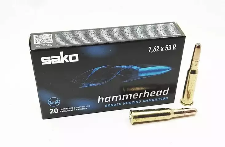 Sako Hammerhead 7,62x53R 11,7g - Kiväärin patruunat - 6438053999394 - 1