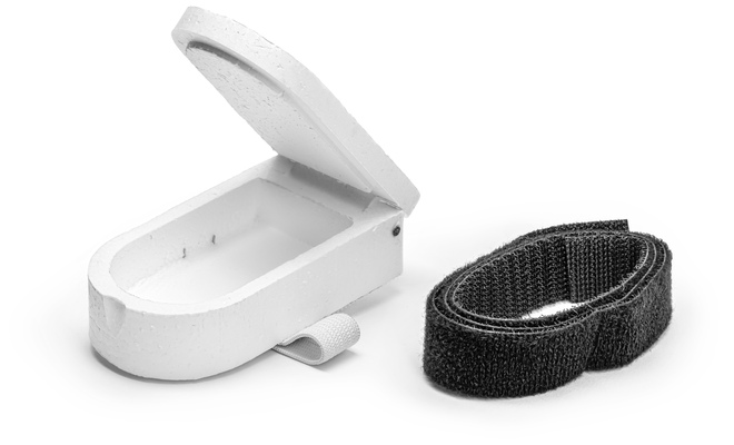 Styroxinen syöttirasia 1-lokeroinen - Muut talvikalastustarvikkeet - 4741555014154 - 1