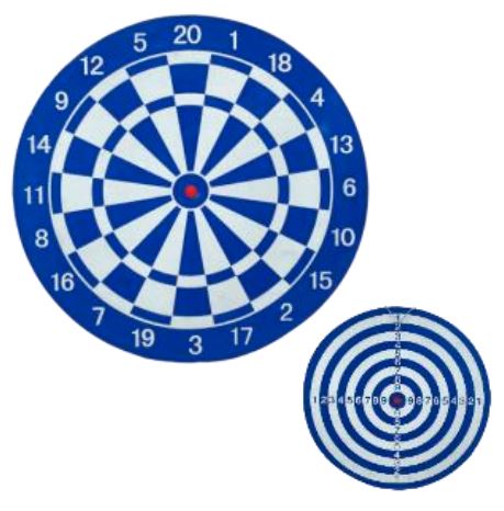 Tikkataulu kaksipuoleinen 36,5cmx2cm - Muut Tuotteet - 6426600090014 - 1