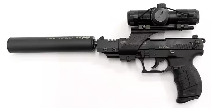 Walther P22 Target .22LR Pienoispistooli - Käytetyt pistoolit - 528004 - 1