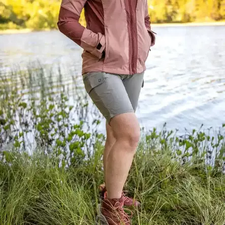 vaellus-shortsit Dovrefjell Gullfoss ZipOff Moon Mist - Kalvottomat housut - 7071217054875 - 0