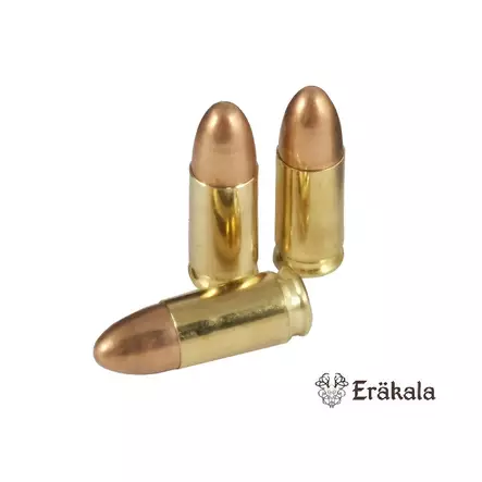 Geco 9mm Luger FMJ 8g pistoolipatruuna - Pistoolin ja revolverin patruunat - 4000294186295 - 5
