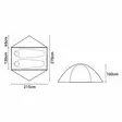 Kahden hengen kupoliteltta Dovrefjell panorama Light - Teltat ja laavut - 7071217065185 - 6