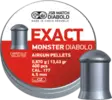 JSB Exact Monster 4,52mm - Ilma-aseiden Luodit 4,5 mm - 164155 - 1