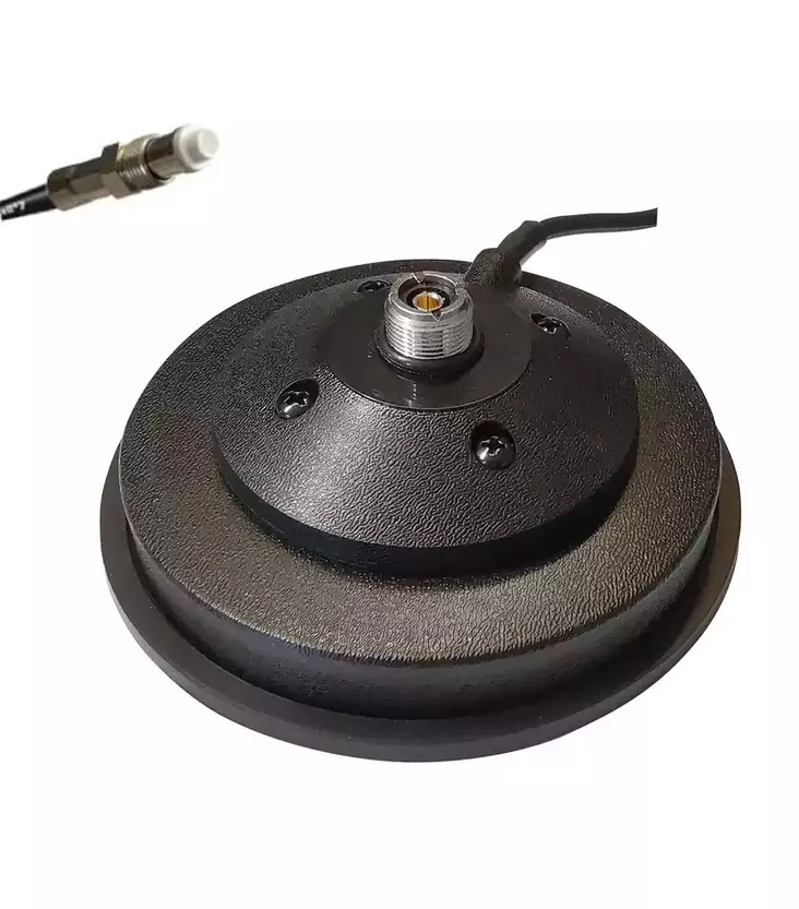MAG125 FME Magneettijalusta UHF liittimellä - VHF-puhelimien antennit ja liittimet - 603055 - 1