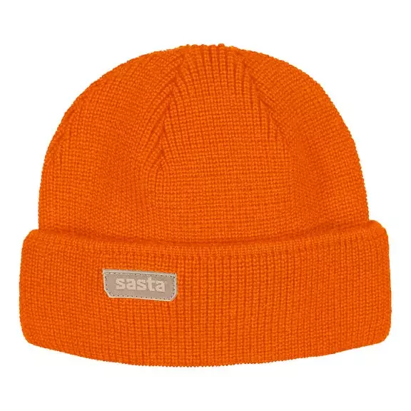 Sasta Muje Beanie 100% Merinovillaa "Orange" - Pipot - 6419619187615 - 1
