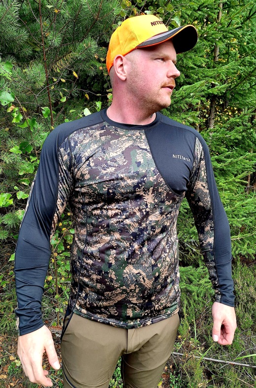 NITEforce Tech Camo pitkähihainen paita - Pitkähihaiset Paidat - 6430061582865 - 1