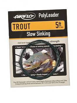 Airflo PolyLeader Trout 5' - Perhosiimaperukkeet - 053163145255 - 1